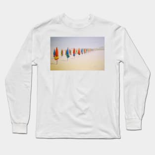 Deauville Beach Normandy Long Sleeve T-Shirt